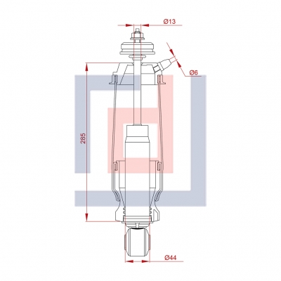 KABİN KÖRÜĞÜ AMORTİSÖRLÜ (ÖN)