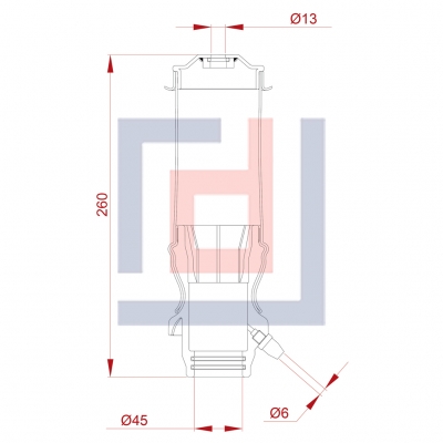 KABİN KÖRÜĞÜ AMORTİSÖRSÜZ (ÖN)