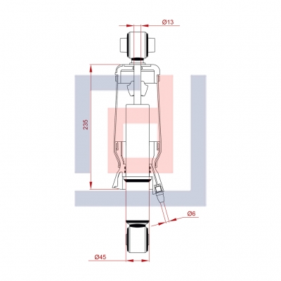 KABİN KÖRÜĞÜ AMORTİSÖRLÜ