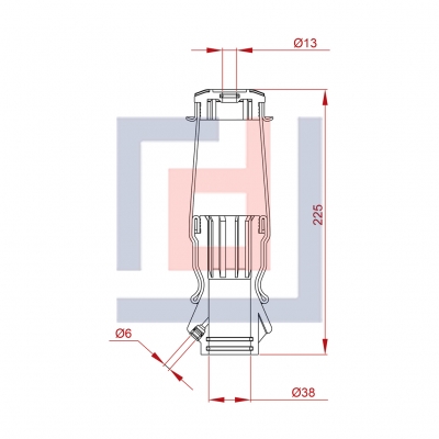 KABİN KÖRÜĞÜ AMORTİSÖRSÜZ (ARKA)