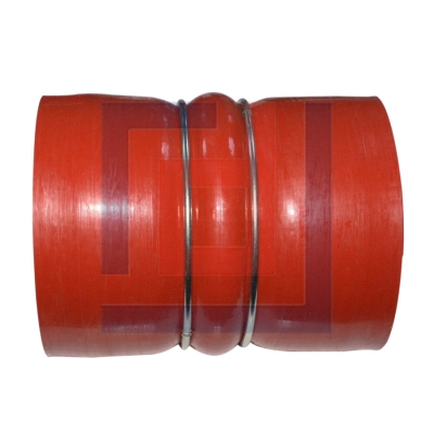 SİLİKON HORTUM Ø 90 x 125mm 1B SİYAH / KIRMIZI