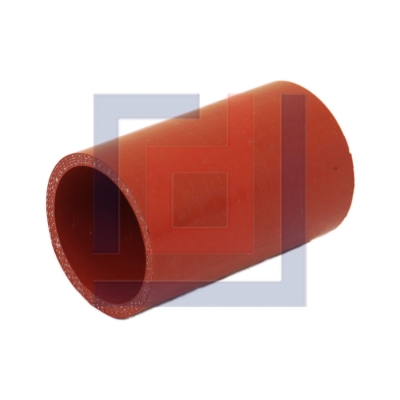 SİLİKON HORTUM Ø 57 x 100mm DÜZ KIRMIZI