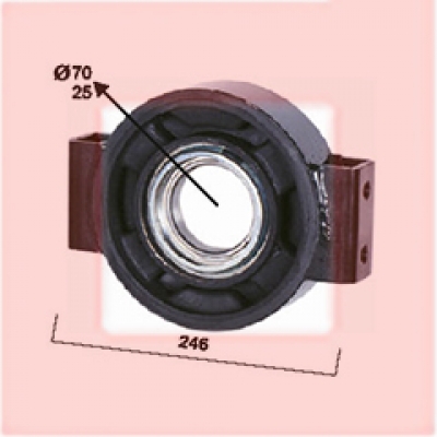 ŞAFT ASKISI 70 x 25 mm MERCEDES 6554100022